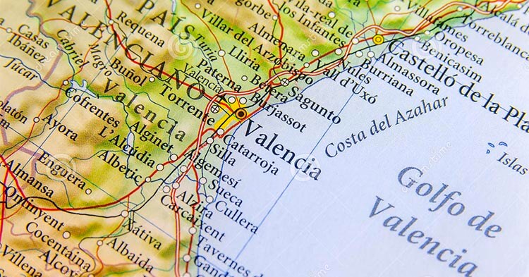 geografia di Valencia